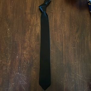 Calvin Klein Black Silk Tie